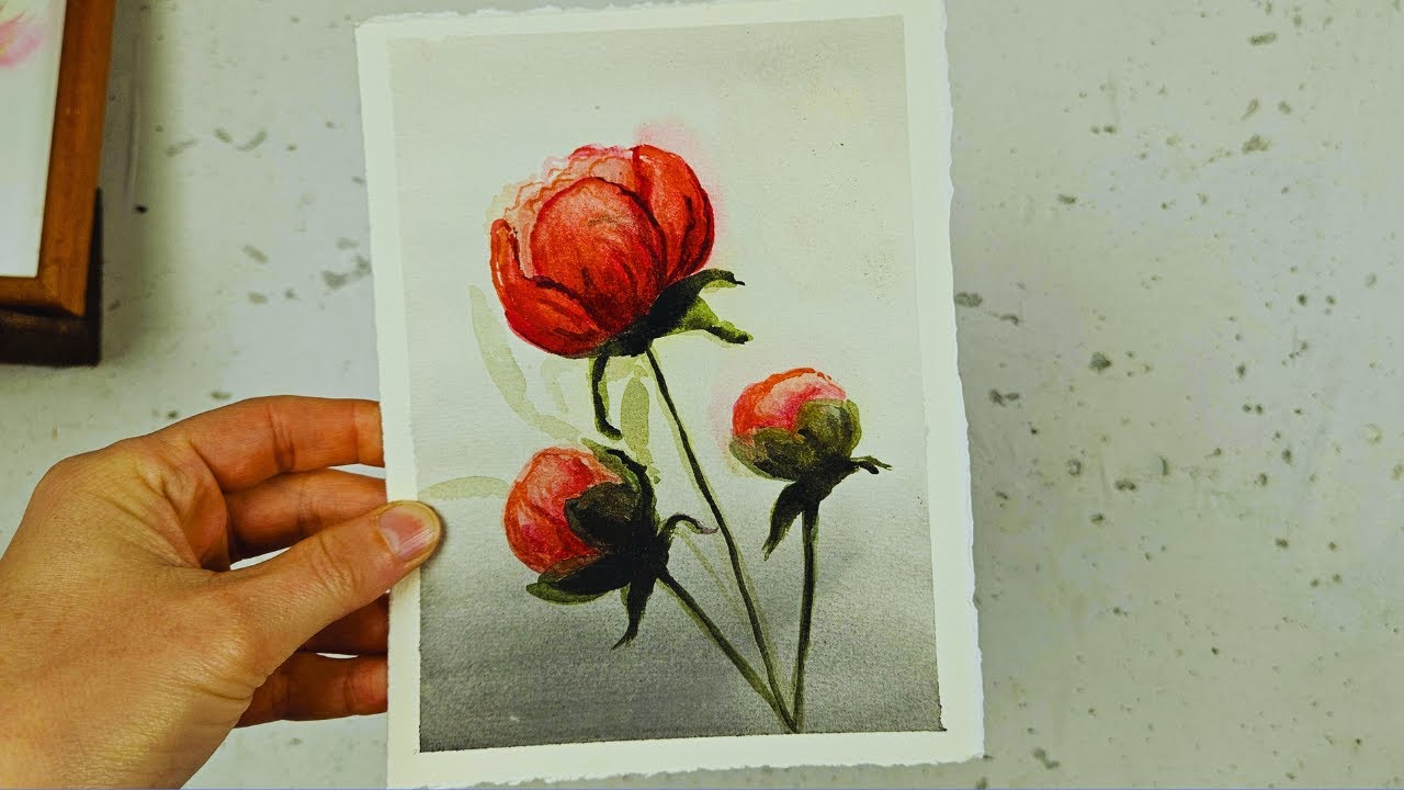 I Painted Every Day for 30 days ep3- Contrast Challenge: Soft and Sharp Edges