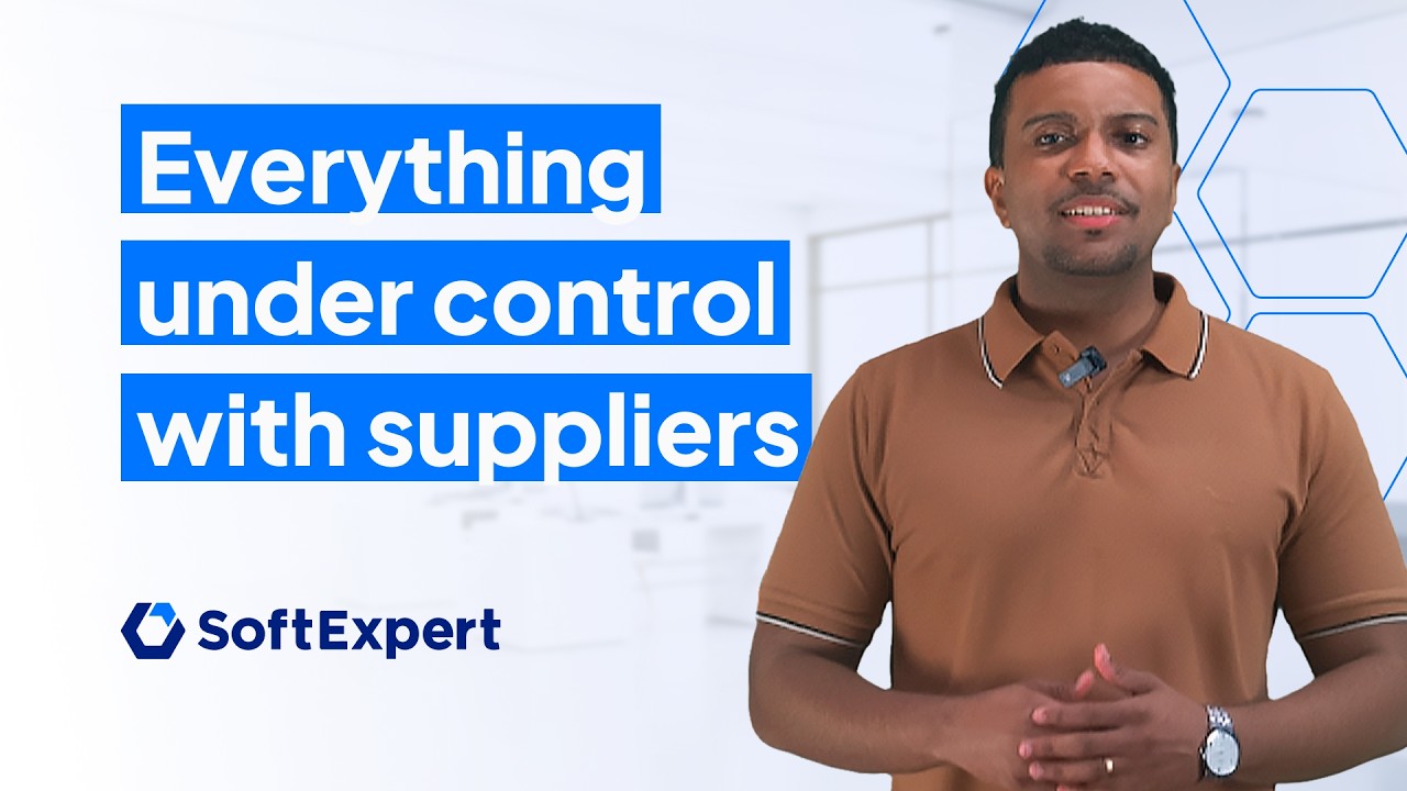 Suppliers under control with SoftExpert SLM