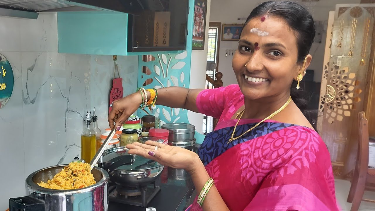 சுவையான தக்காளி பிரியாணி ❤️❤️ Tomato Biryani Ready #youtube 
