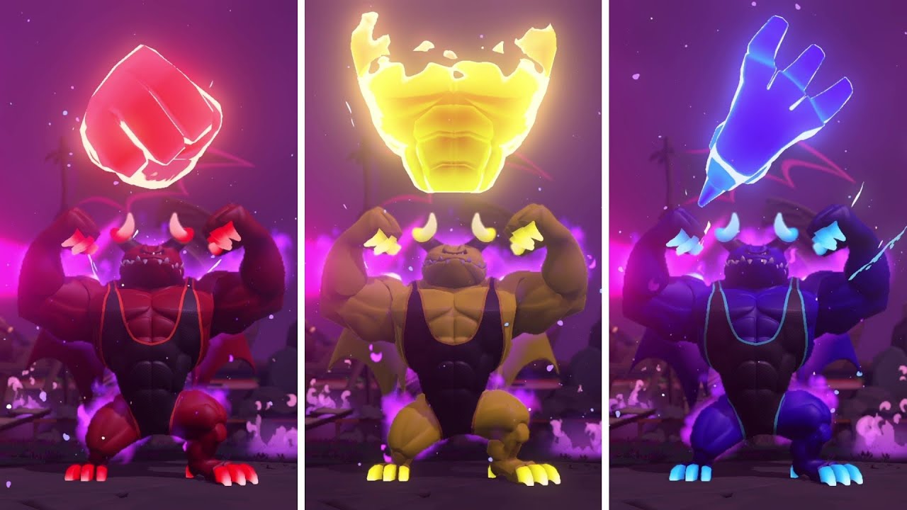 Ring Fit Adventure (New Game++) 94- Dragaux Red/Yellow/Blue Boss Fight