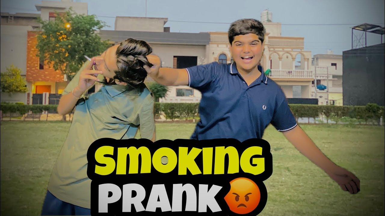 First ever smoking prank on me 😡😡 || Vlog Squad