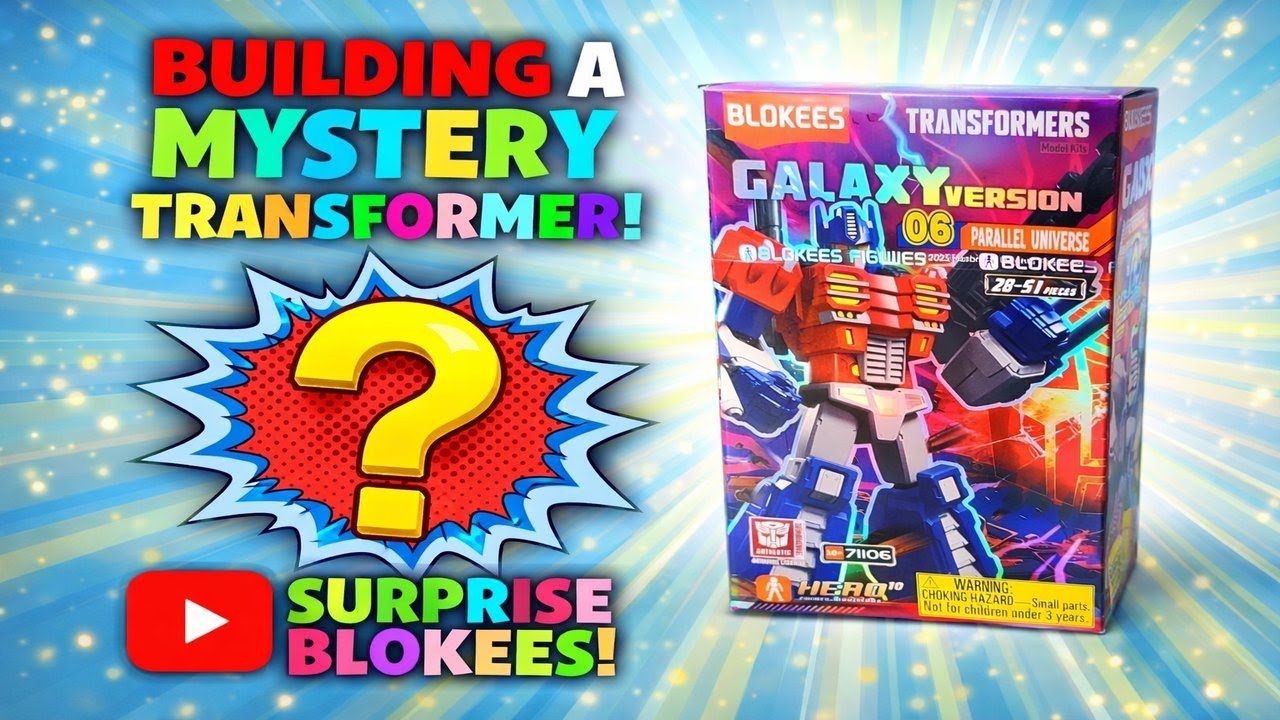 Mystery Blokees Transformer set 06 Parallel Universe build