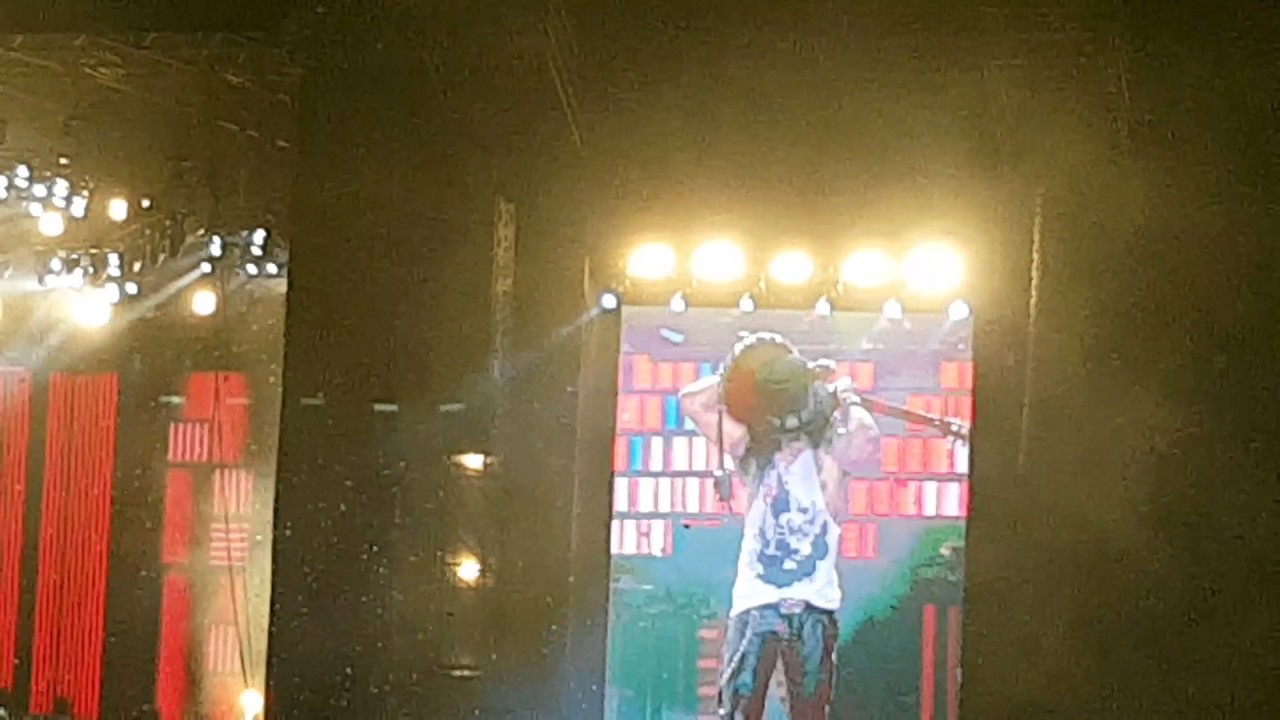 Guns N Roses chile 29 octubre2016 el final