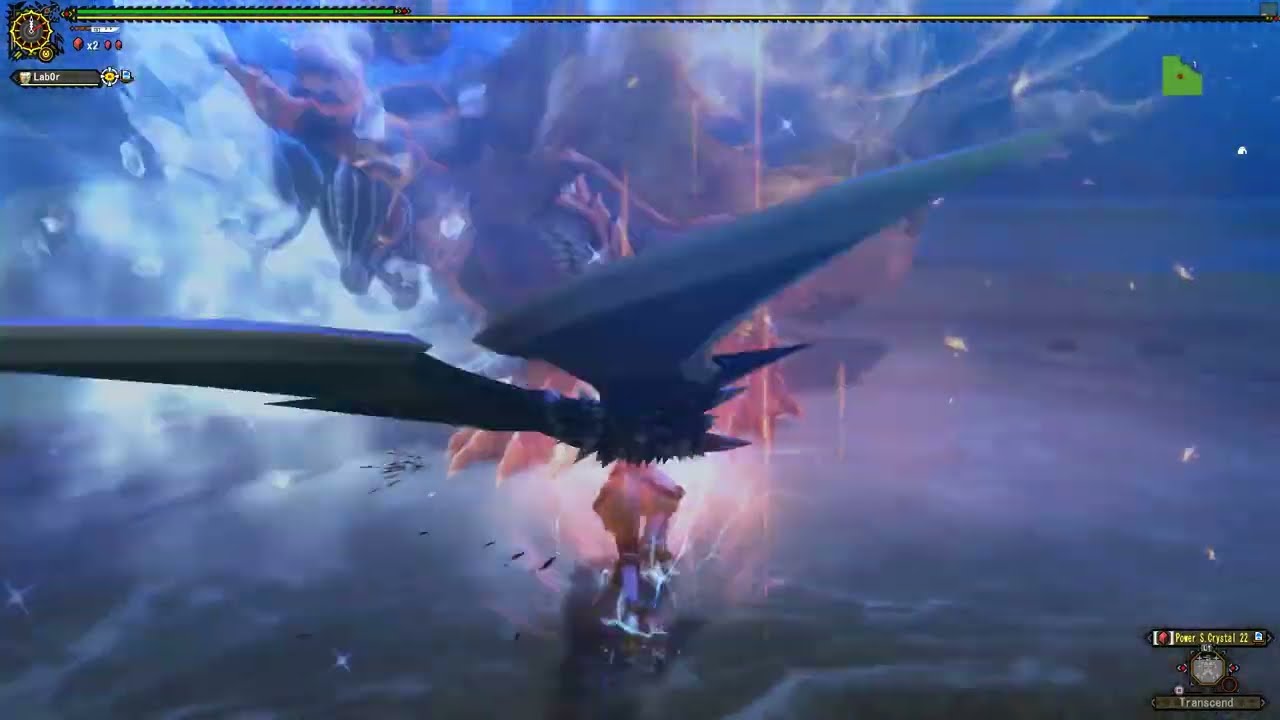 [MHFZ] Burning Freezing Elzelion / Greatsword solo (true slay)