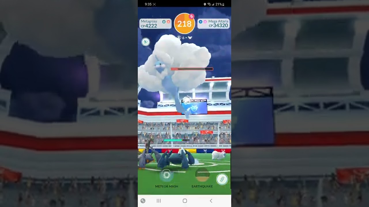Pokemon GO (Mega Altaria Raid)