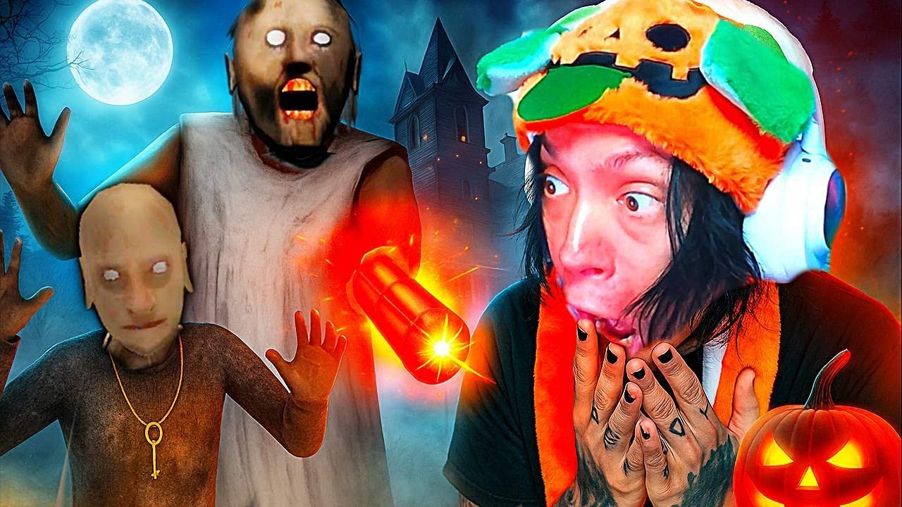 GRANNY DINAMITTAL DOBÁL SZÉT HALLOWEENKOR?! 🎃😱 | Granny 3 Remake LIVE