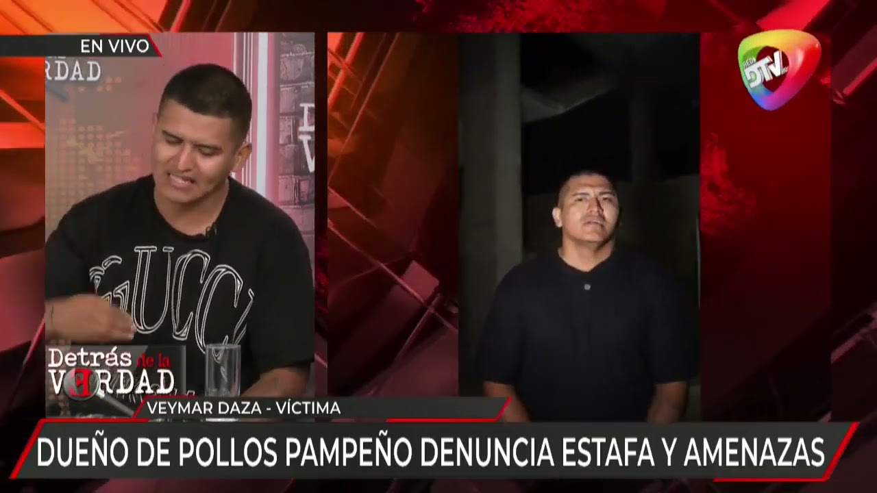 Dueño de pollos pampeño denuncia estafas y amenazas Veymar Daza, manifestó que su sueño por abrir