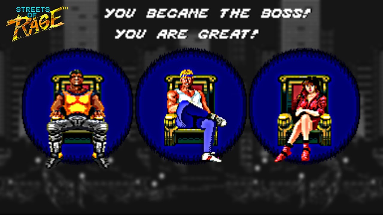 Streets Of Rage™ (1991) | You Became The Bad Guy! (Bad Ending)