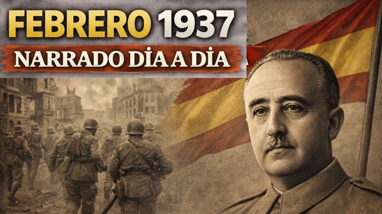 Febrero de 1937: DIARIO DE LA GUERRA CIVIL ESPAÑOLA contada DÍA A DÍA
