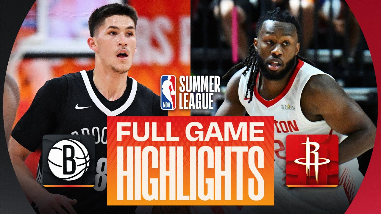 NETS vs ROCKETS | LAS VEGAS SUMMER LEAGUE | FULL GAME HIGHLIGHTS | July 16, 2026