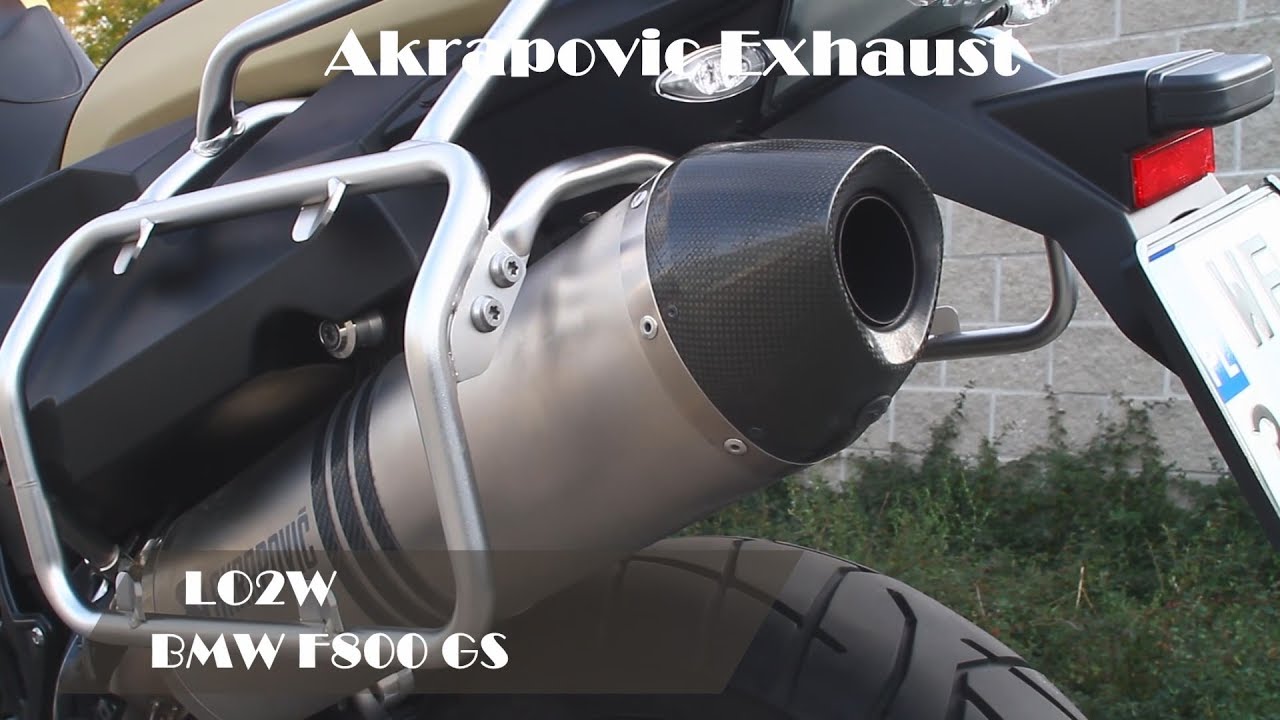 Top 10 Full Exhaust Sound BMW F800 GS / Akrapovic, LeoVince, Termignoni, MIVV, Arrow, Remus