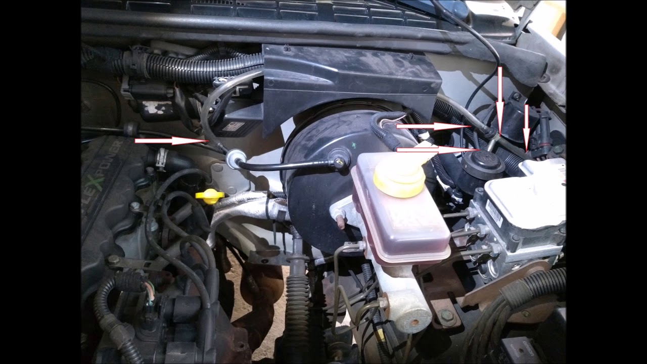 GM S10 BLAZER MANGUEIRAS VACUO