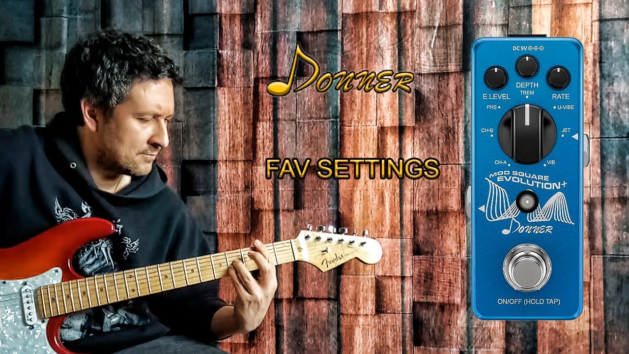 Donner MOD SQUARE EVOLUTION PLUS - Fav Settings