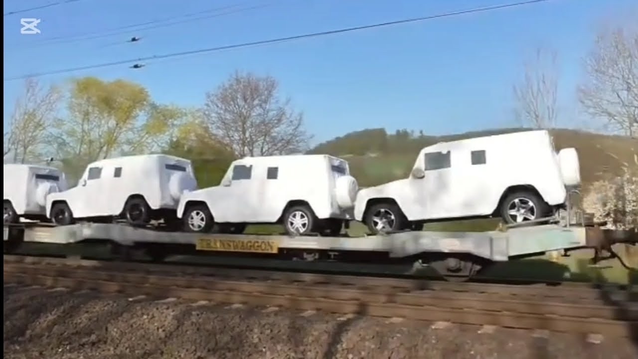 ⚠️ Así transportan los Mercedes en Alemania!!! Cuántos G CLASS logras ver???