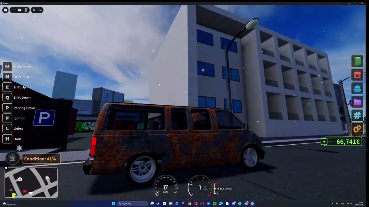 dzień 1 zarabiania 100k w fix it up w roblox    #roblox