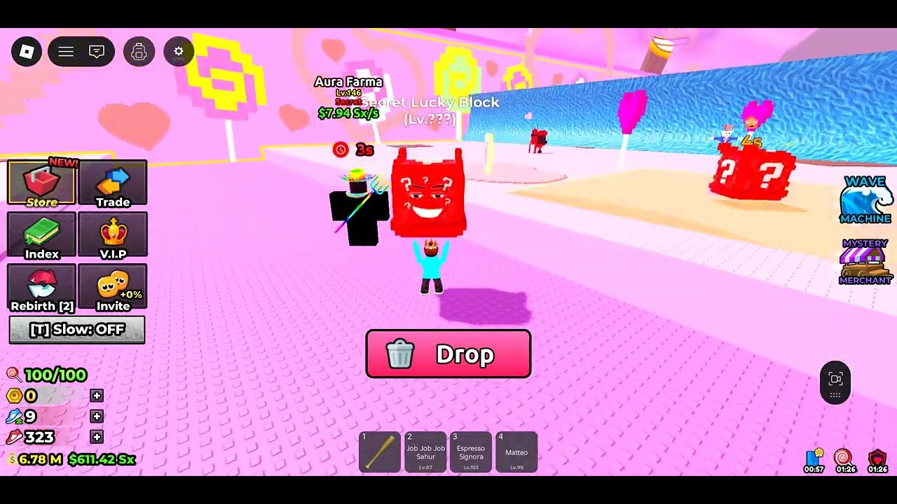 This game is COOL😃#Escape Tsunami For Brainrots!#roblox