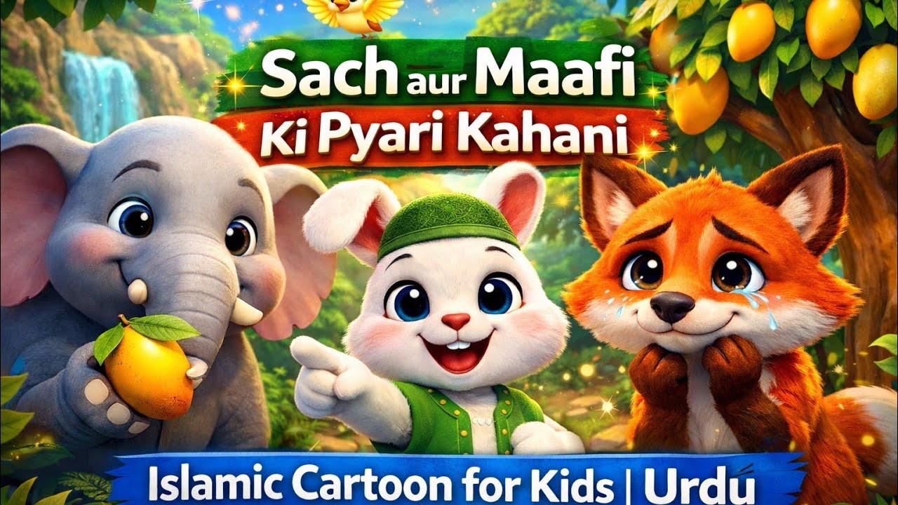 Sach aur Maafi Ki Pyari Kahani | Islamic Cartoon for Kids | Urdu @ImaanKidsTV