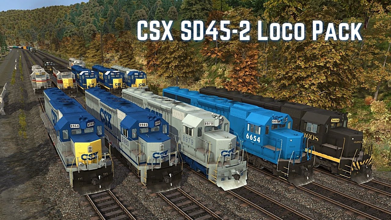 Train Simulator 2022: CSX SD45-2 Loco Pack