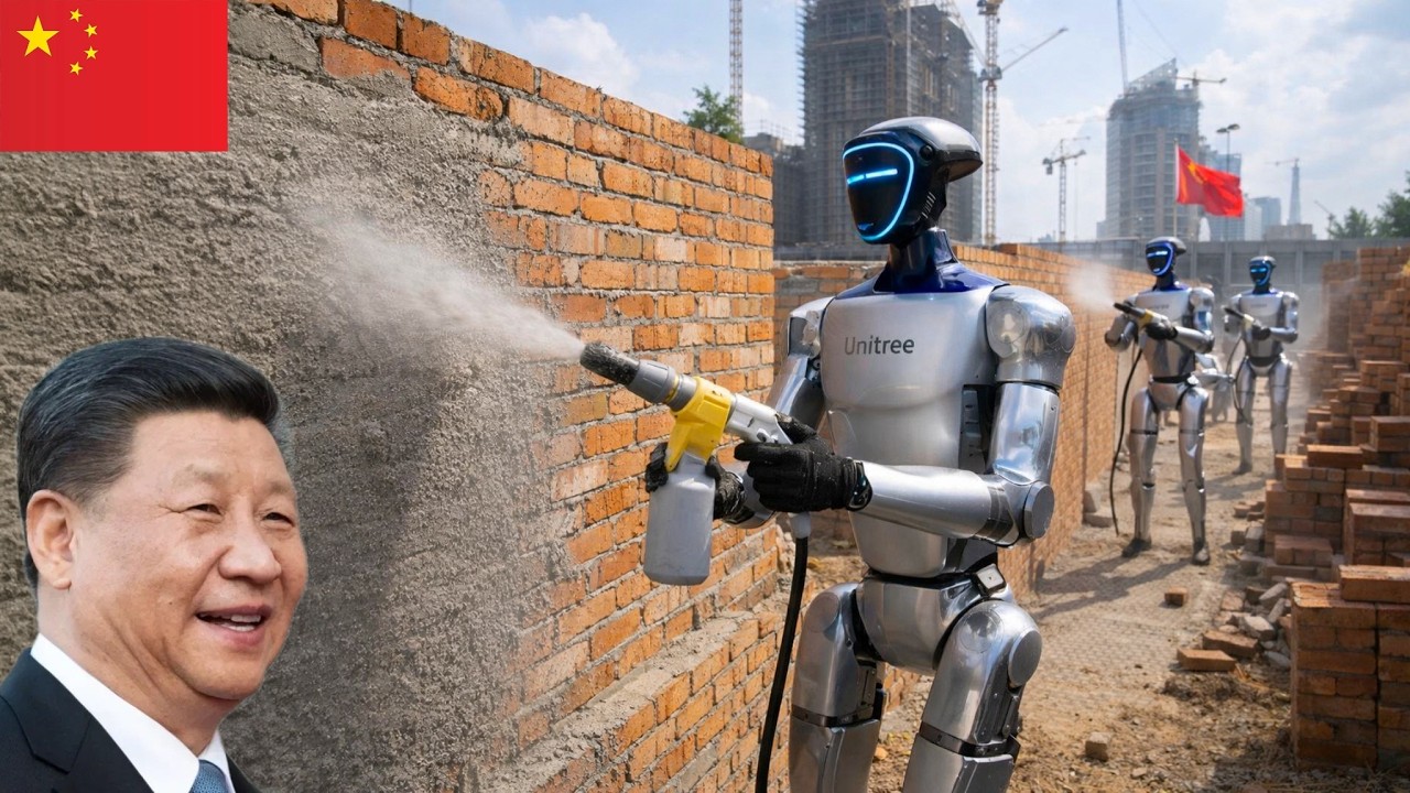 China's Next-Generation Construction Robots Build Giant Skyscrapers Overnight