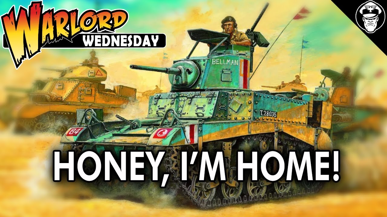 Honey I'm Home! Stuart Light Tank Review | Bolt Action 2nd Ed.