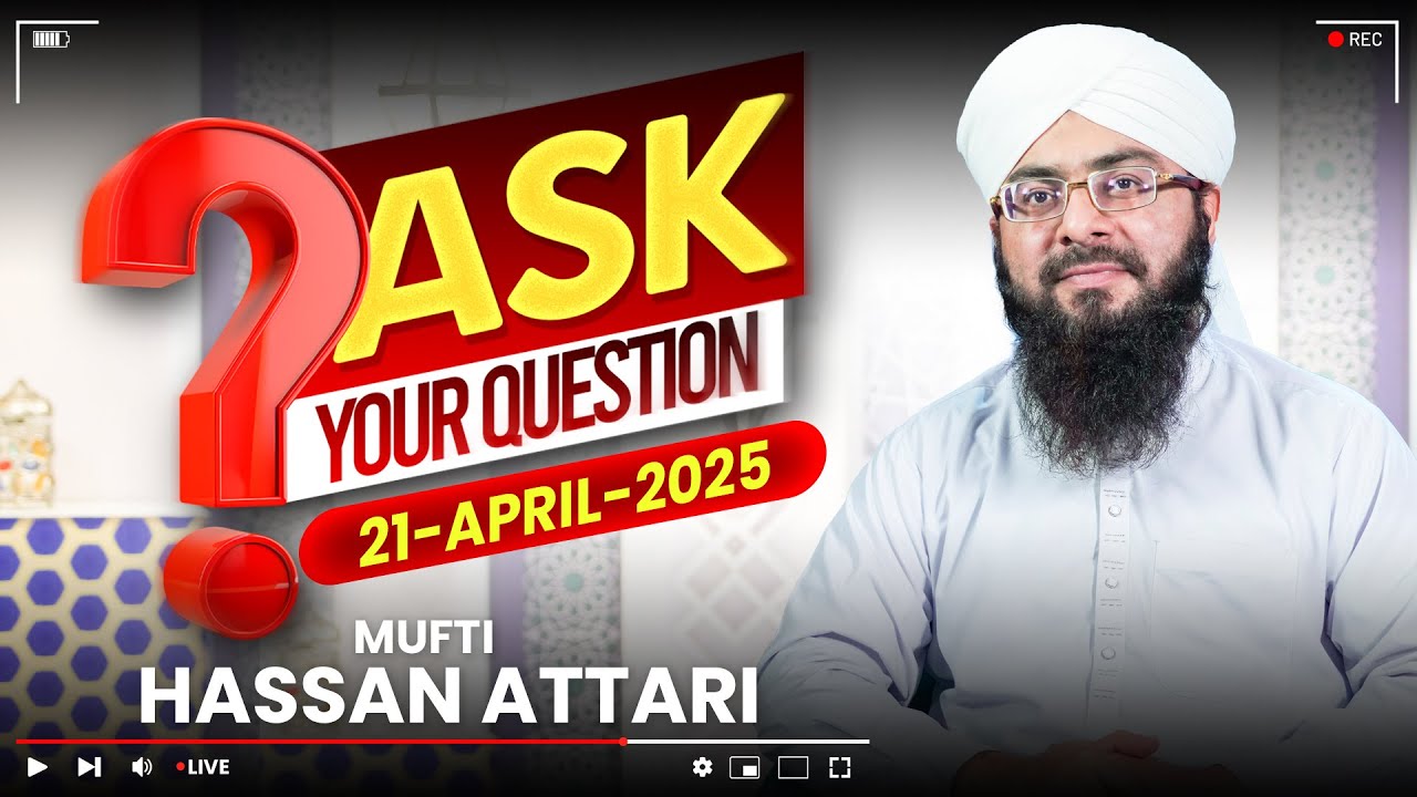 🔴 Live: Darulifta Ahlesunnat | Mufti Hassan Attari | Get The Solution To Your Problems #live
