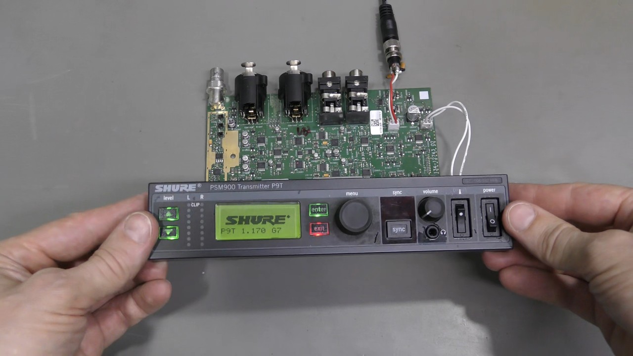 #152 - Ремонт передатчика Shure PSM900