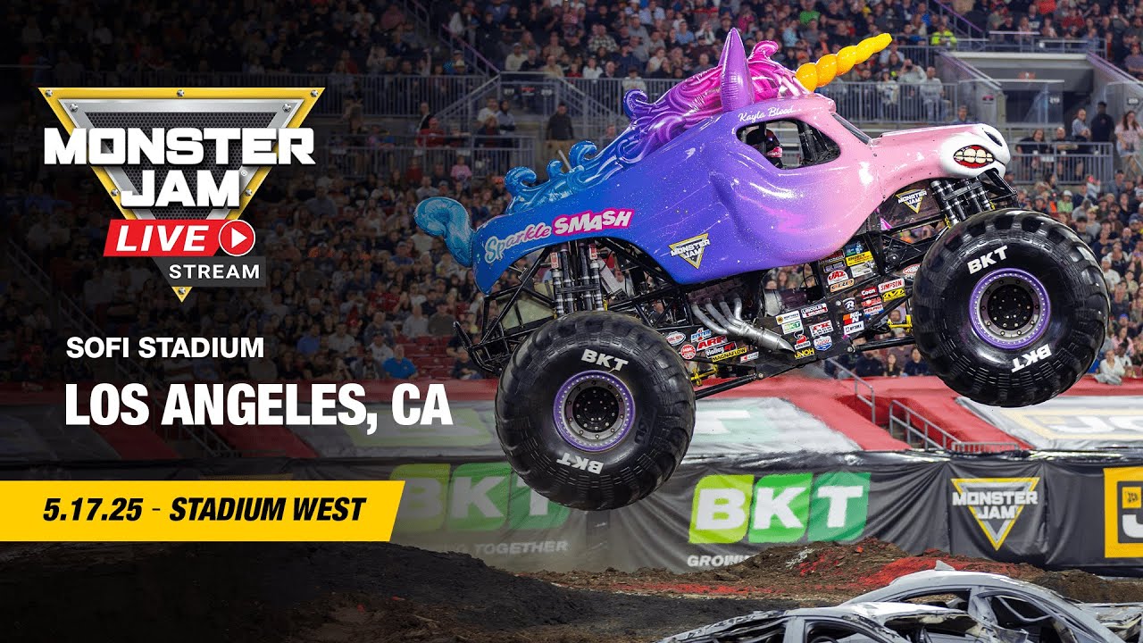 Monster Jam: Los Angeles, CA  (Full Event) | May 17, 2025 | Stadium West