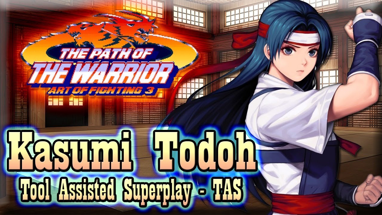 【TAS】ART OF FIGHTING 3 (RYUUKO NO KEN GAIDEN) - KASUMI TODOH