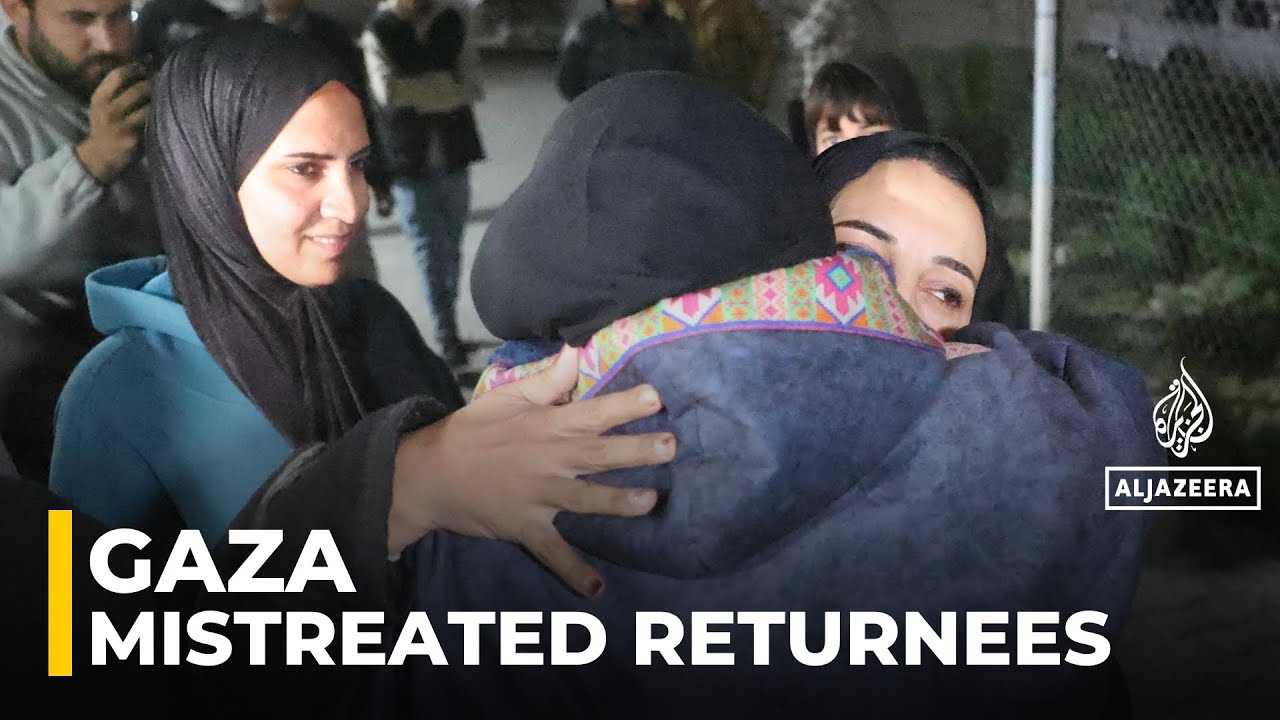 Returning Palestinians mistreated: Israeli forces interrogate and blindfold women