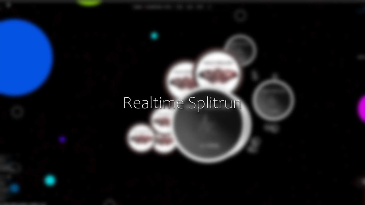 Agar.io | Realtime Splitrun XV