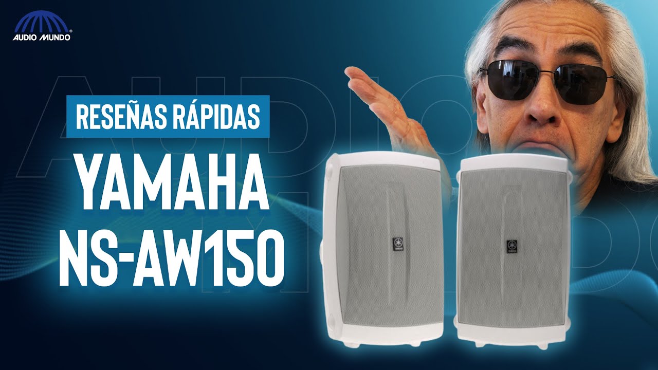 Altavoces para interiores y exteriores marca Yamaha modelo NS-AW150