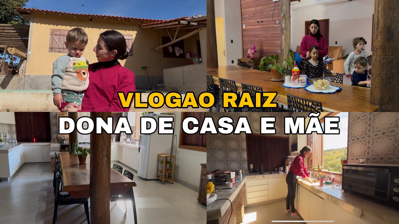 VOC&Ecirc; AGUENTARIA? MINHA ROTINA COM 4 FILHOS E 1 SOBRINHO NA RO&Ccedil;A