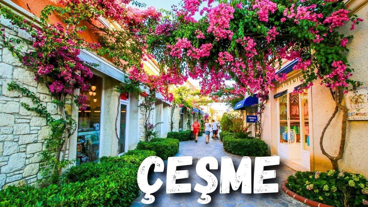 Çeşme Sokakları - Çeşme Turu - Çeşme Walking Tour - Çeşme Gezilecek Yerler - Çeşme İzmir Turkey