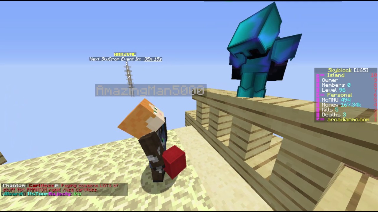 Amazingman5000 ArcadianMC Skyblock OG - Speed