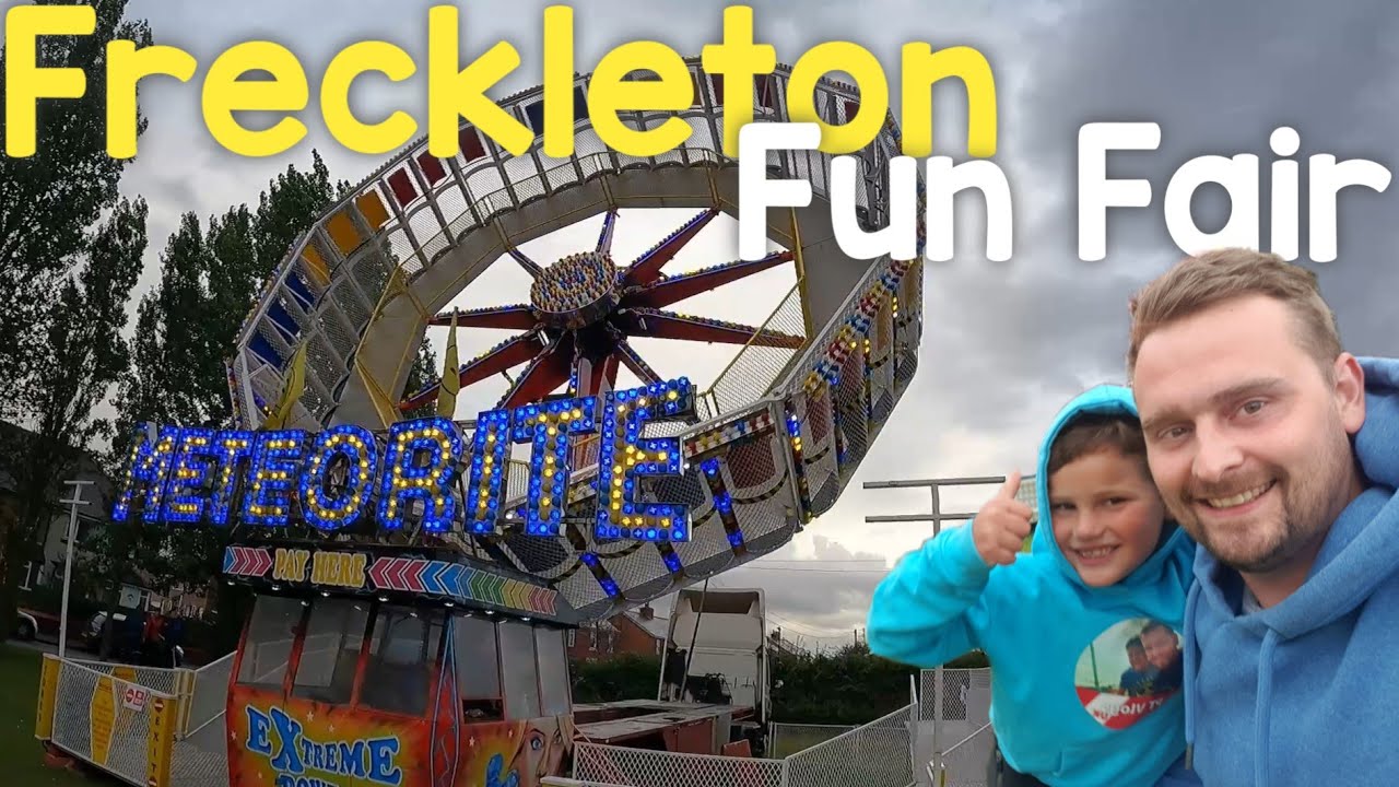 Freckleton Fun Fair | Gore and Hamer Funfair vlog Summer 2021