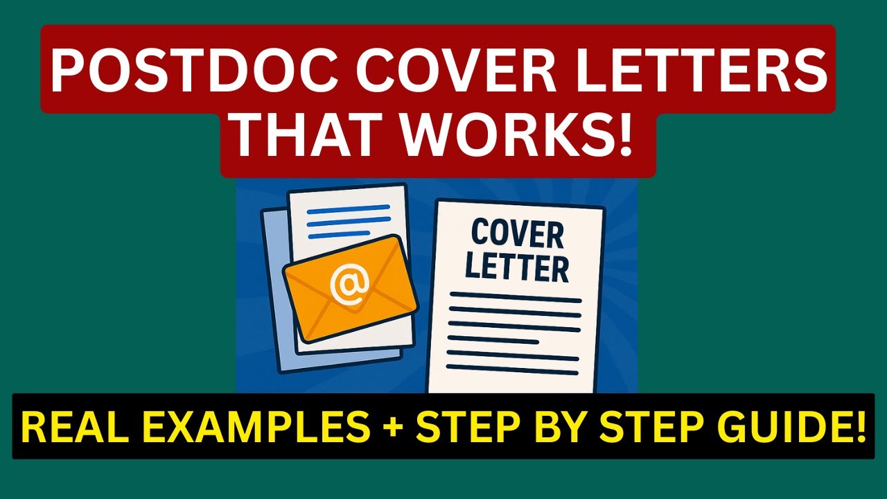 I Read 100 Postdoc Cover Letters