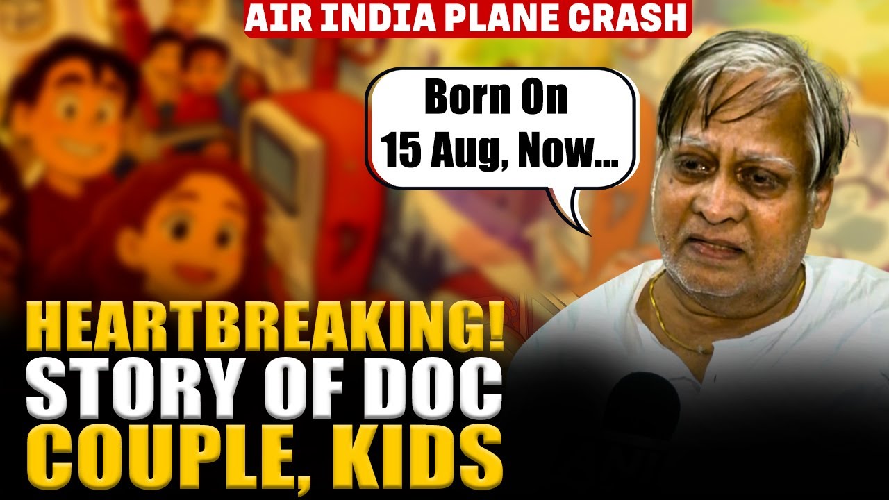 Tragic story of doctor couple, three kids, who lost lives in Air India AI-171 crash