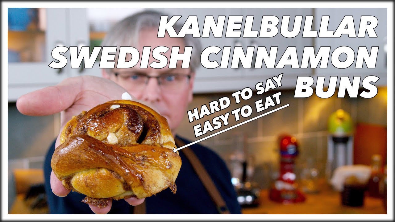 🔵 Как приготовить шведские булочки с корицей Kanelbullar Рецепт