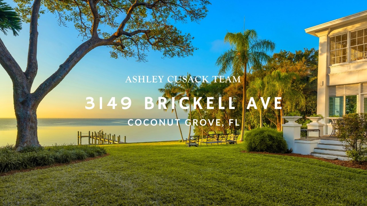 For Sale in Coconut Grove, FL: 3149 Brickell Ave | Presented by Ashley Cusack