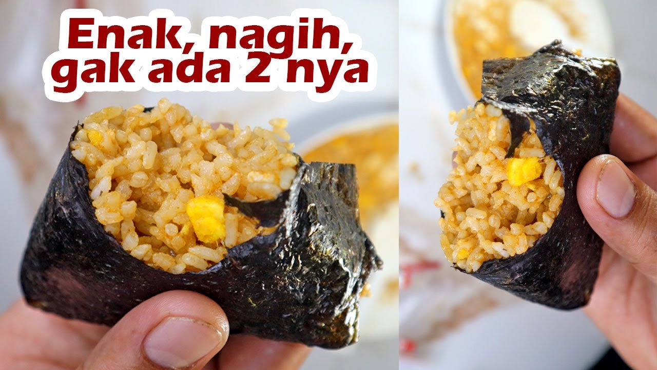 HIDUP LEBIH SIMPLE JIKA TAU CARA INI !! MENU BEKAL SARAPAN ANAK ONIGIRI NASI GORENG