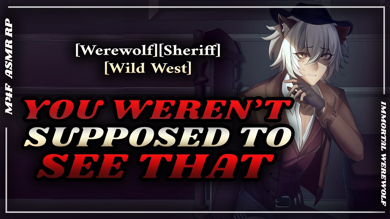Werewolf Sheriff Locks You Up for Your Safety — But That's Where Everything Goes Wrong [M4F][ASMRRP]