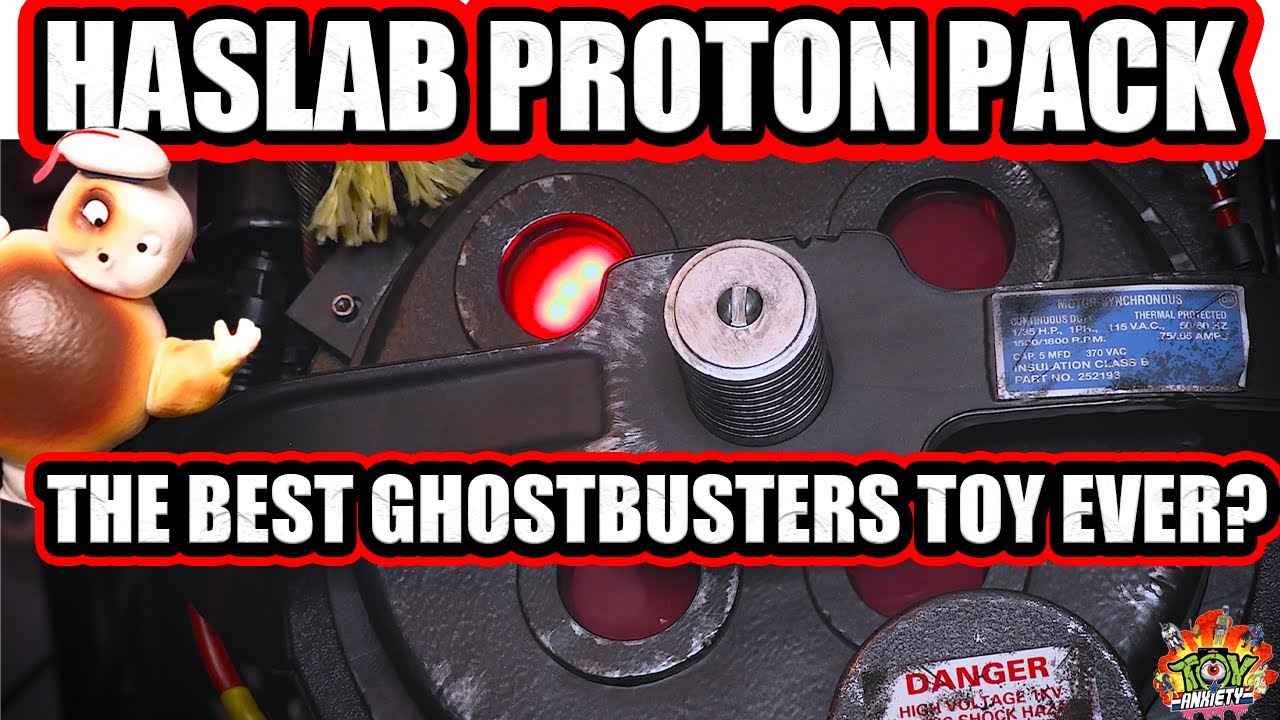 HasLab Proton Pack is the Best Ghostbusters Toy Ever