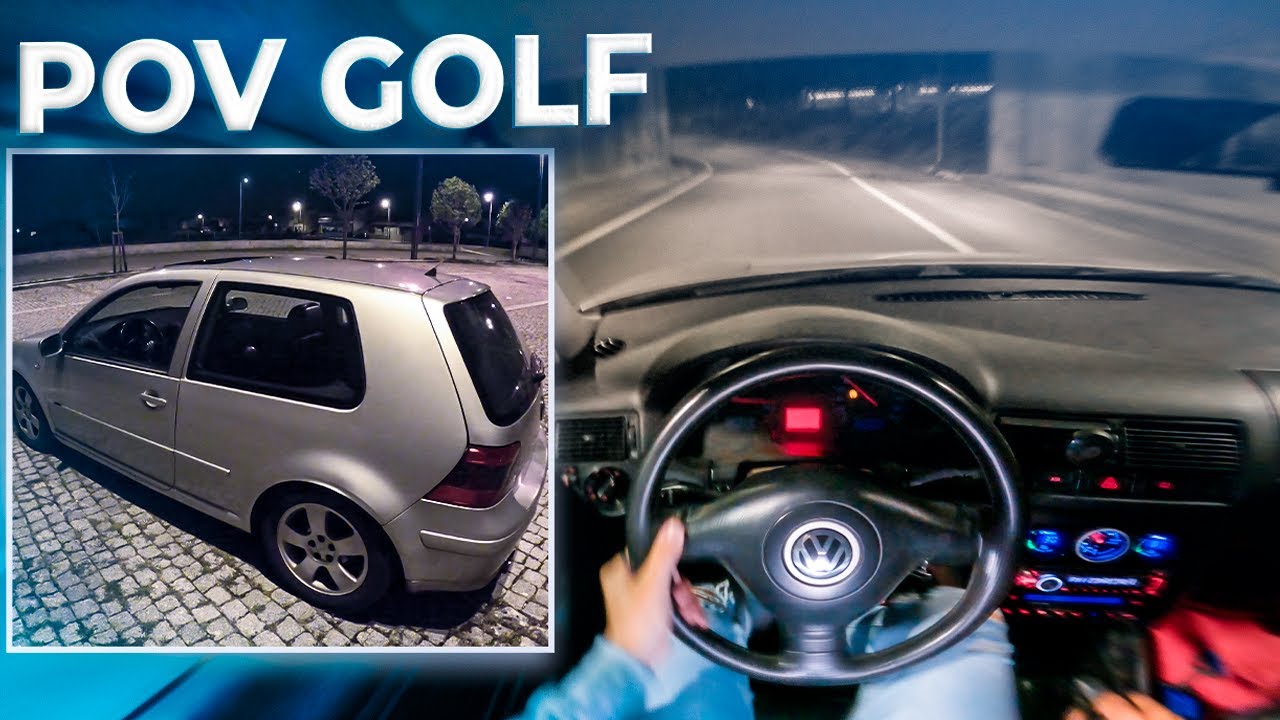 FUI DAR UM AÇO NO MEU GOLF PD ! *POV* | AllSpeedDrive
