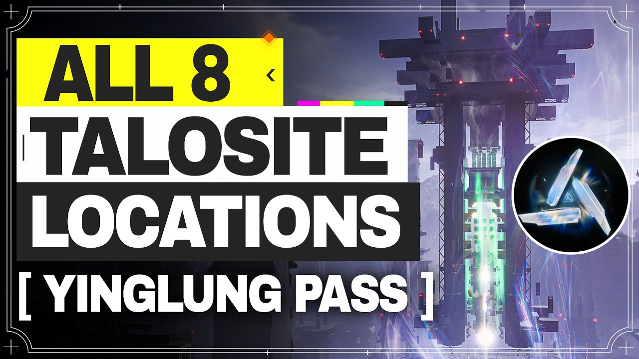 All Yinlung Pass Talosite Locations - Wuling【Arknights: Endfield】
