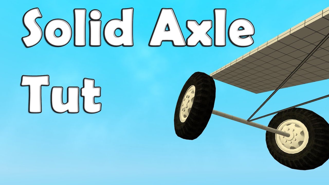 Gmod 13 - Solid Axle Suspension Tutorial
