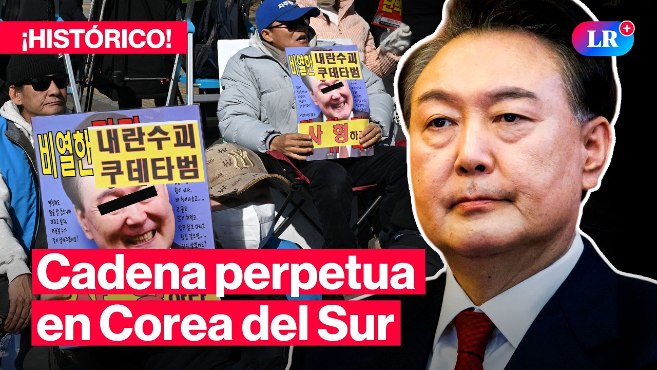 Corea del Sur: condenan a expresidente Yoon Suk-yeol por insurrección #LR