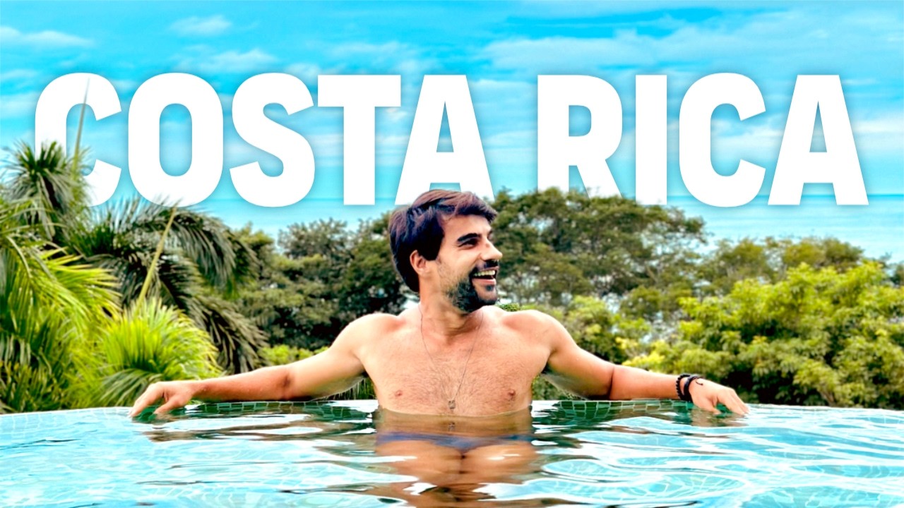 Cheguei ao país MAIS FELIZ do mundo | Costa Rica 🇨🇷