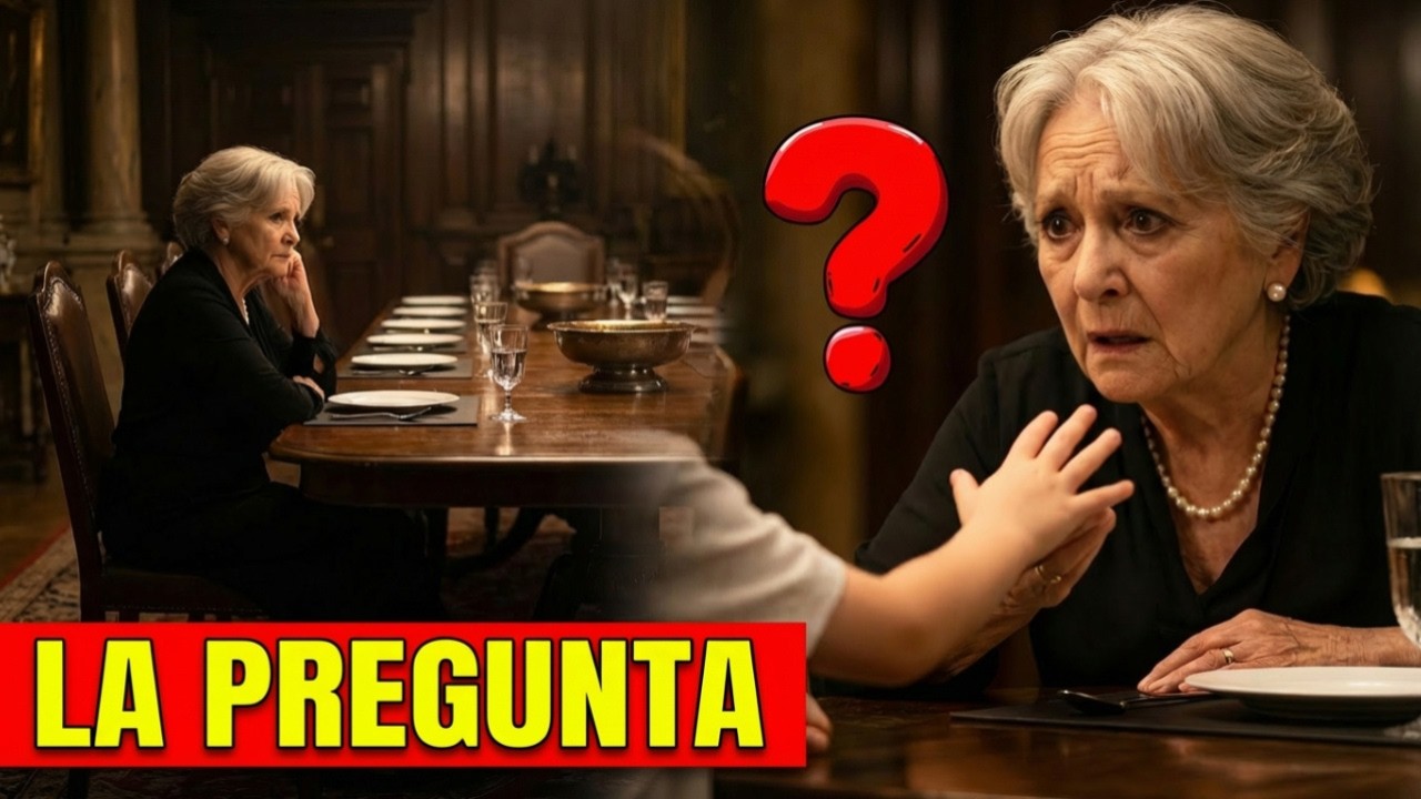 LA MILLONARIA CENABA SOLA TODAS LAS NOCHES… HASTA QUE UN NIÑO LE HIZO UNA PREGUNTA...