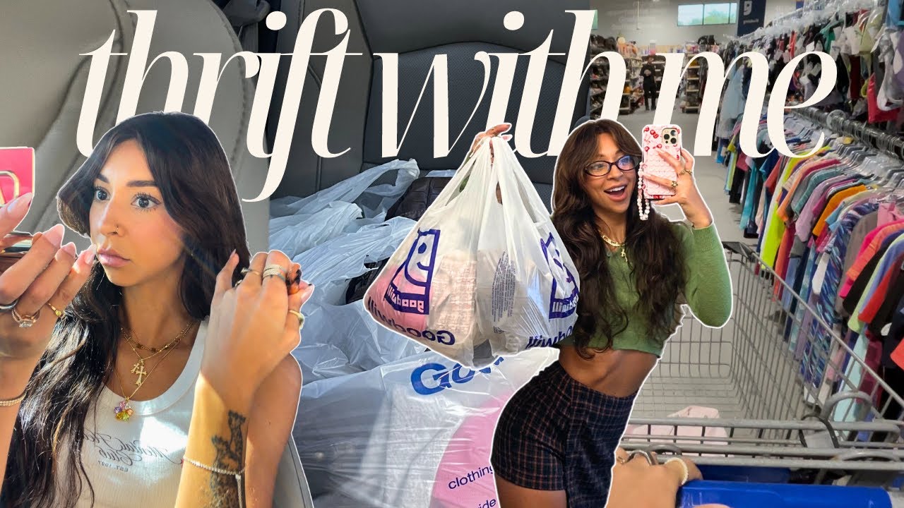 ЭКОНОМЬТЕ С МНОЙ! 🛒💓 *Собираю гардероб своей мечты* + Огромная покупка вещей из секонд-хенда и пр...