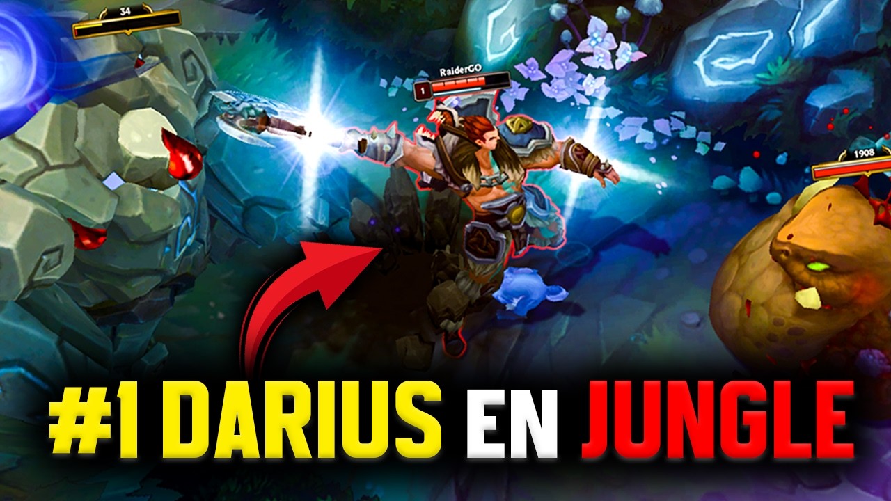 Comment le Rank 1 Darius World 1v9 en Jungle (après le buff)